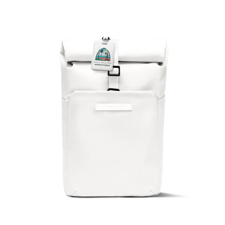 horizn-studios-sofo-rolltop-x-tennis-edition-rolltop-rucksack-all-white image 1