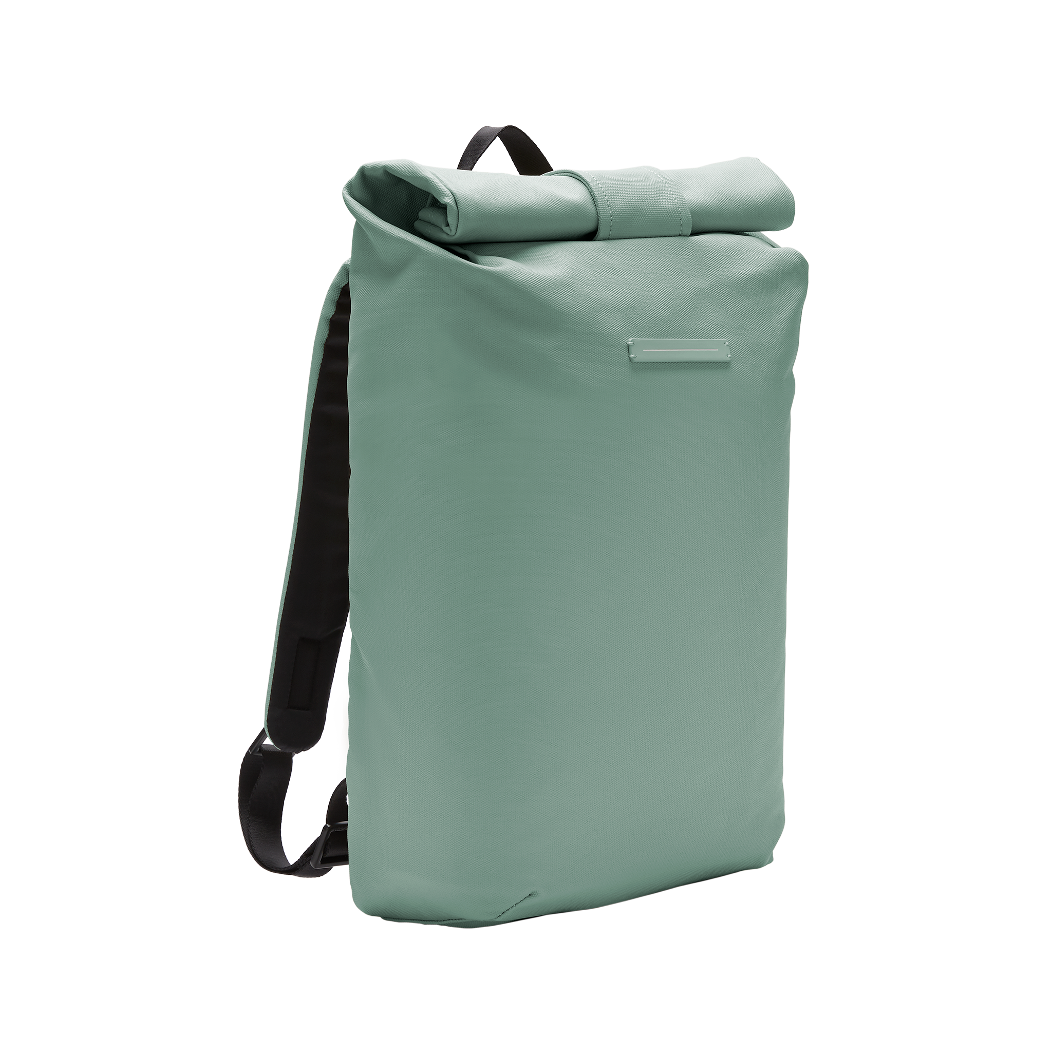 horizn-studios-sofo-rolltop-backpack-marine-green-rucksack-aus-recycelter-baumwo image 2