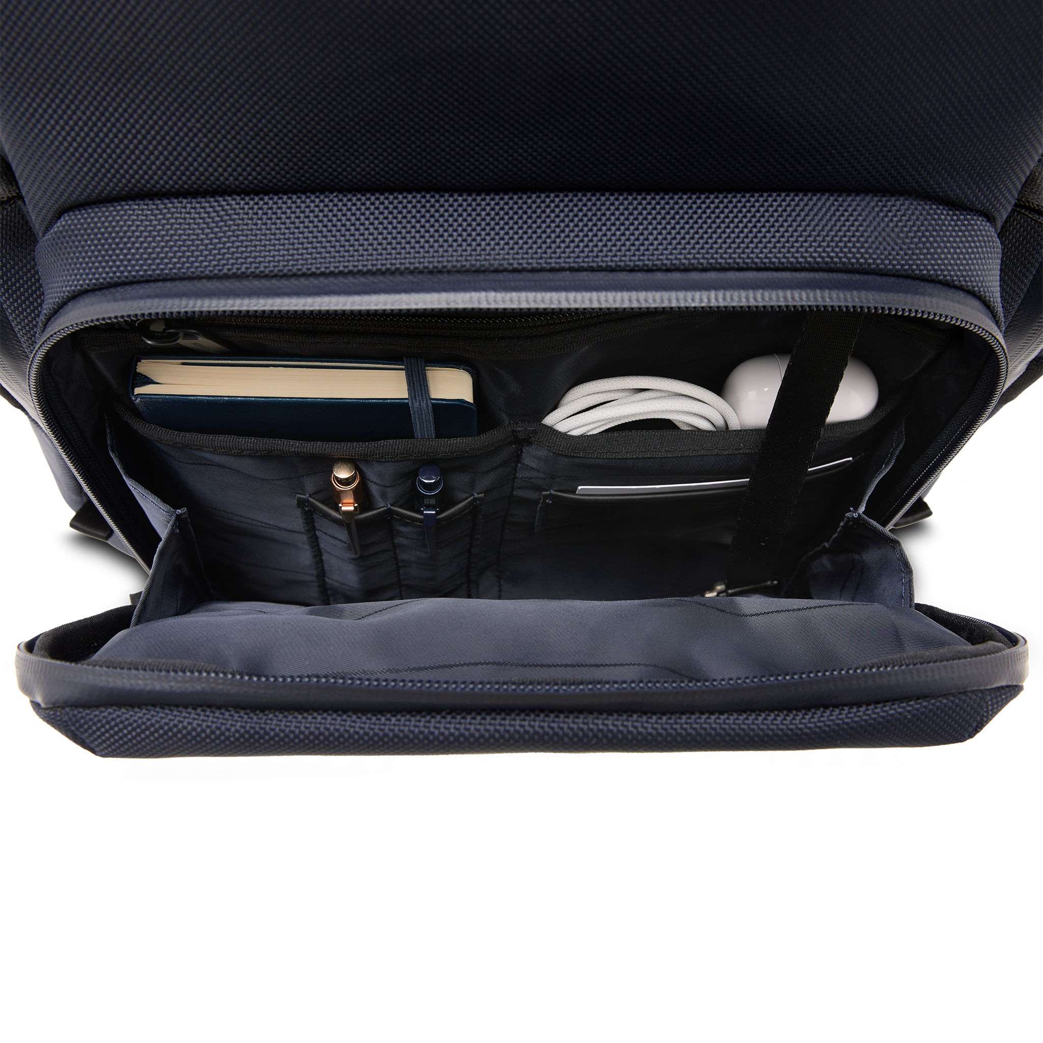 horizn-studios-midtown-backpack-rucksack-in-night-blue-aus-high-end-nylon image 5