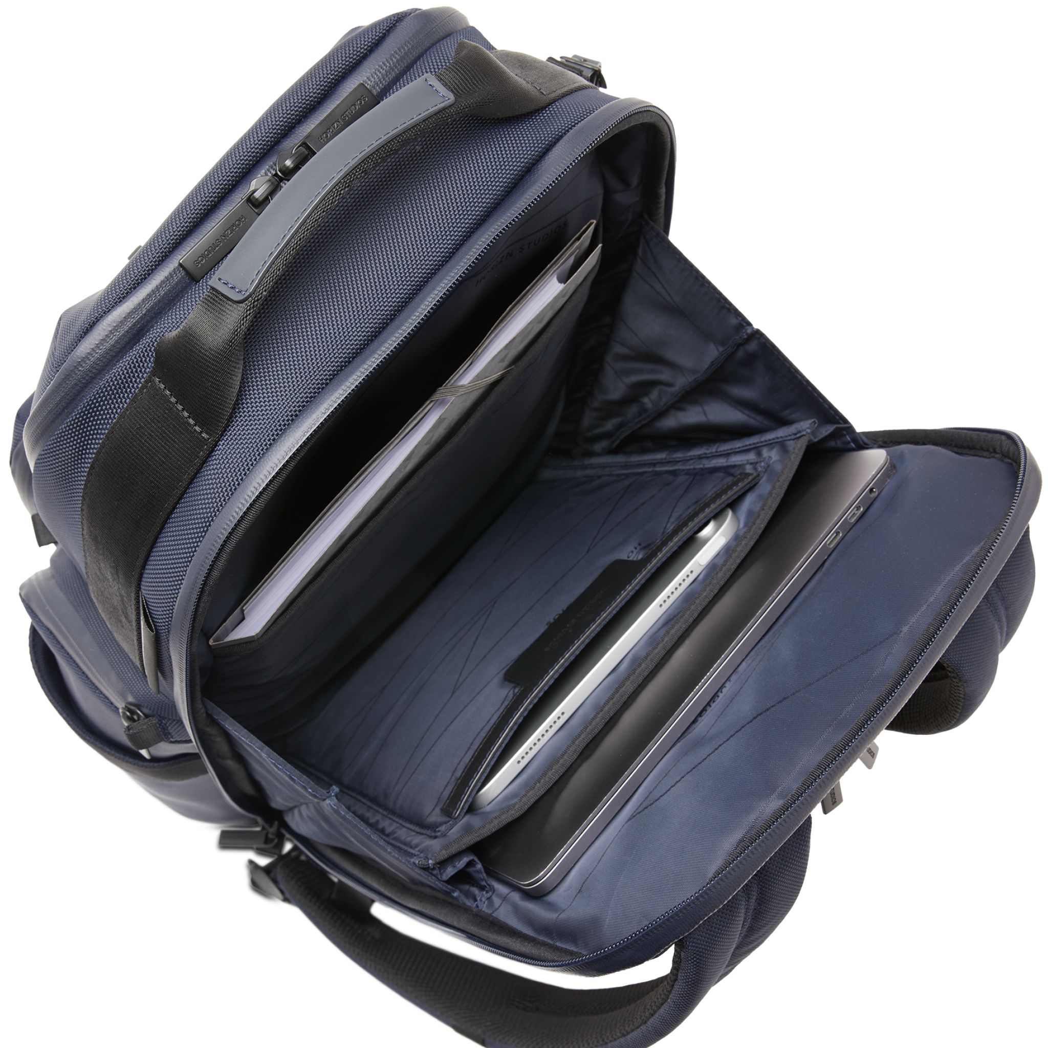 horizn-studios-midtown-backpack-rucksack-in-night-blue-aus-high-end-nylon image 8