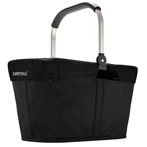 reisenthel-carrybag-henkelkorb-einkaufskorb-faltbar-schwarz-inkl-cover-schwarz image 2