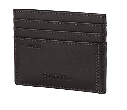 samsonite-attack-2-slg-kartenetui-leder-kartenetui-10-cm-ebony-brown-mit-rfid-sc image 5