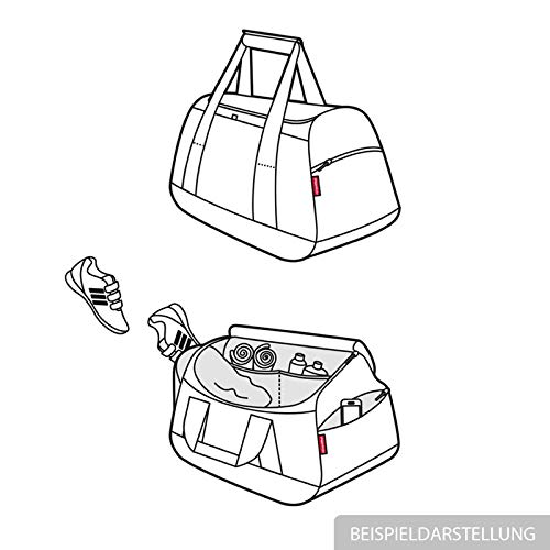 reisenthel-dotted-sporttasche-35-liter-duffelbag-mit-gepolsterten-griffen-und-sc image 4