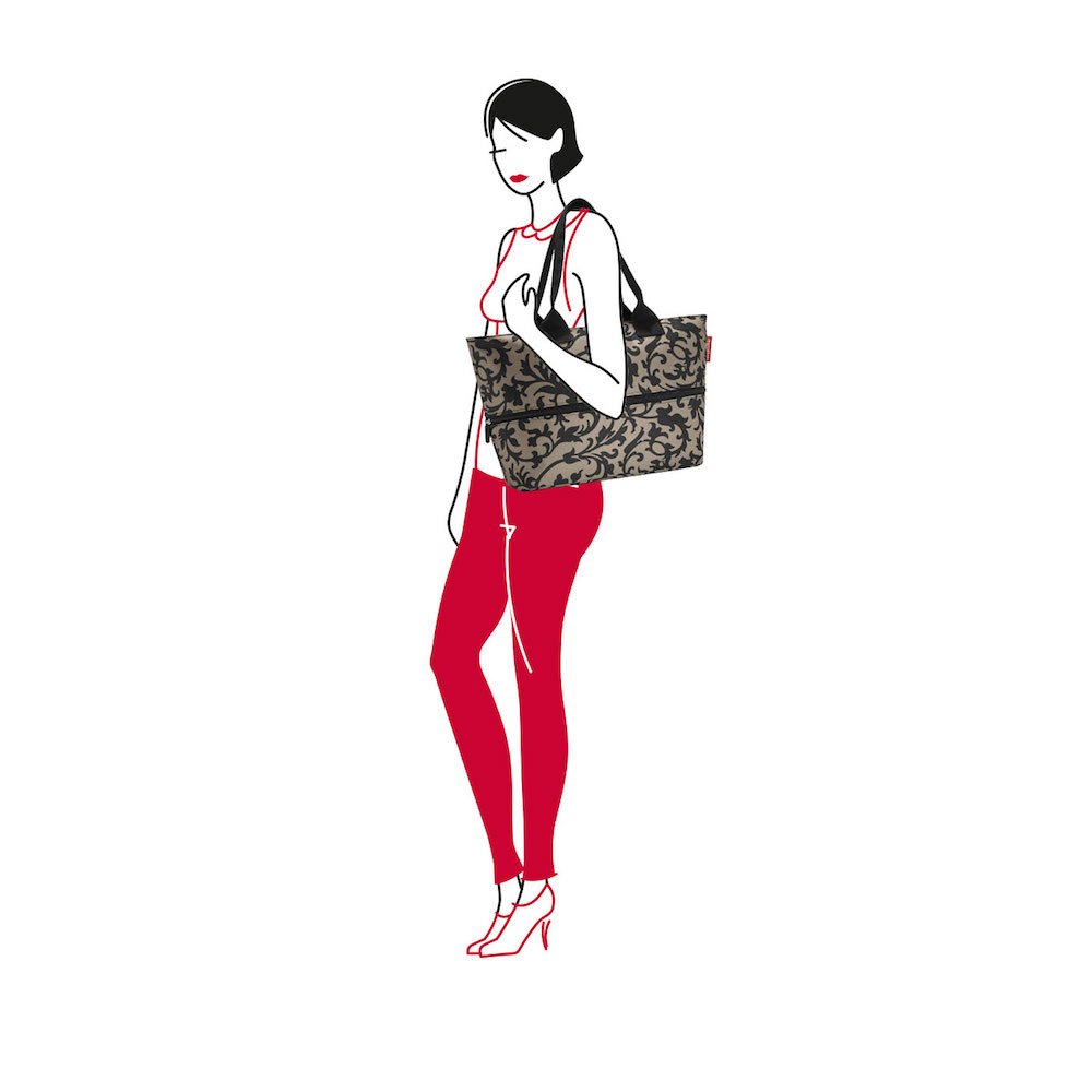 reisenthel-shopper-e1-mixed-dots-erweiterbare-einkaufstasche-12-auf-18-l-mit-uml image 3