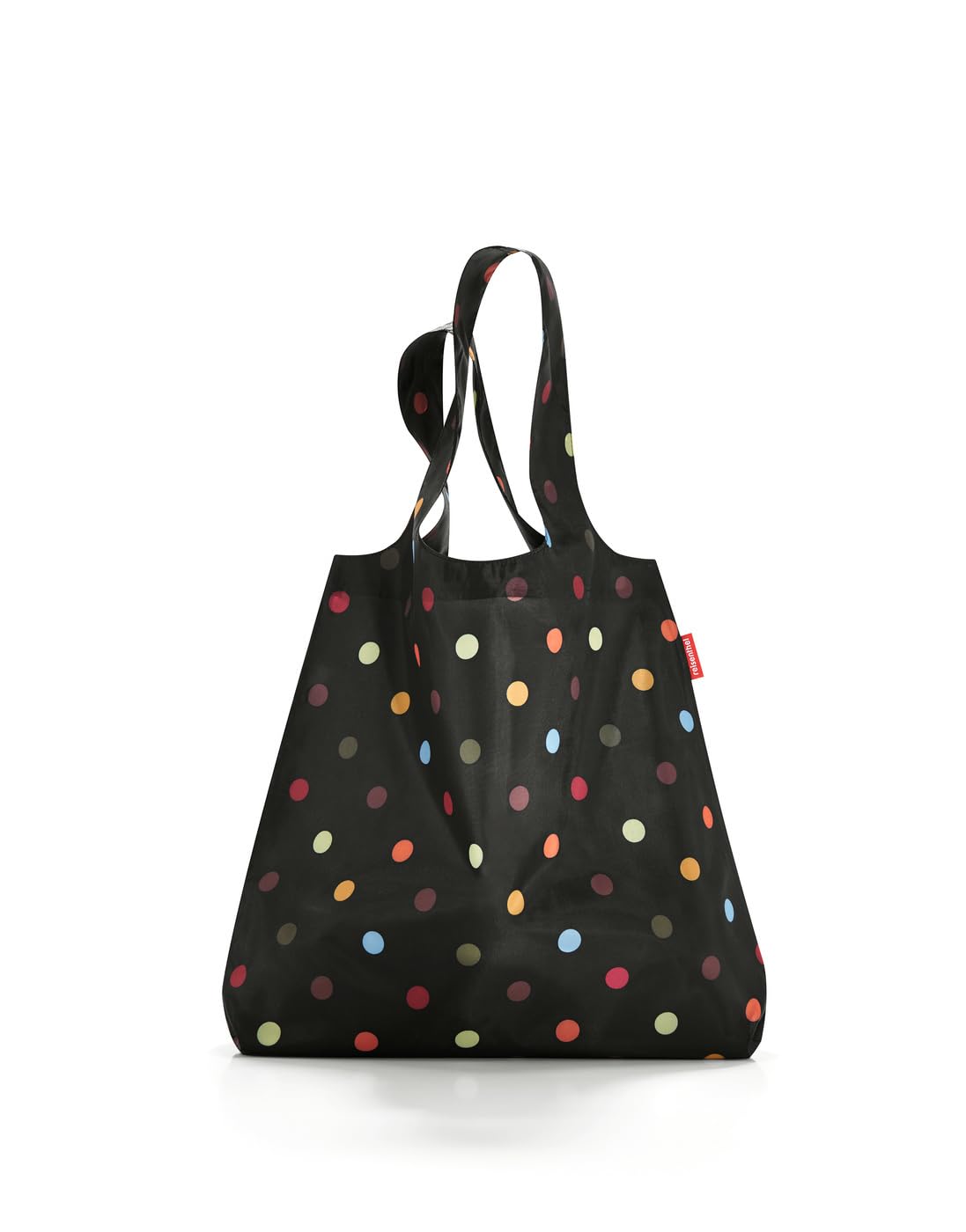 reisenthel-mini-maxi-shopper-dots-faltbare-einkaufstasche-15-l-mit-extralangen-h image 1
