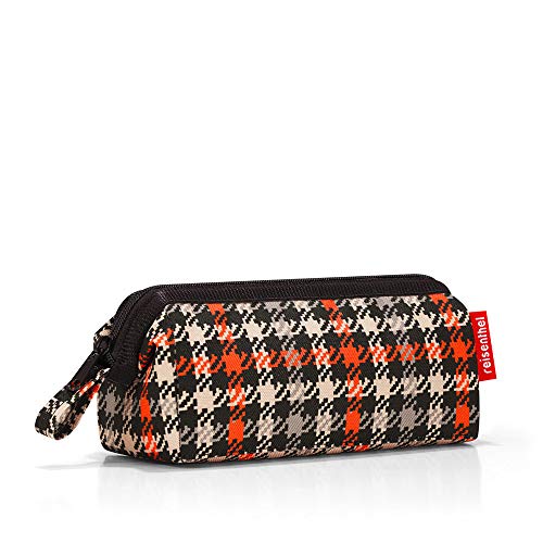 reisenthel-travelcosmetic-xs-kulturtasche-19-cm-1-5-liter-glencheck-red-mit-meta image 2