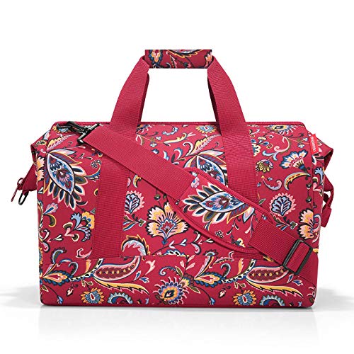 reisenthel-allrounder-l-reisetasche-set-paisley-ruby-mit-toiletbag-xl-waschtasch image 8