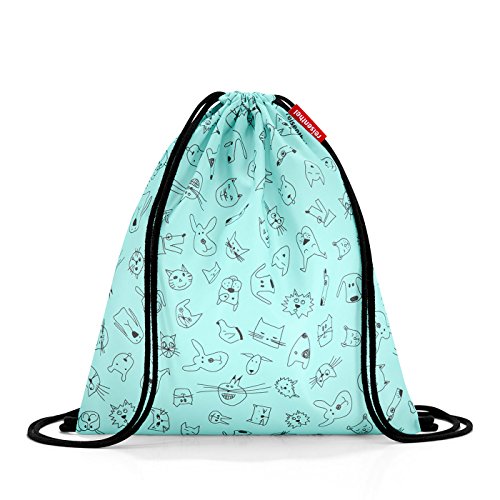 reisenthel-mysac-kids-cats-and-dogs-kinder-reisetasche-mint-5-l-wendbare-umh-nge image 5