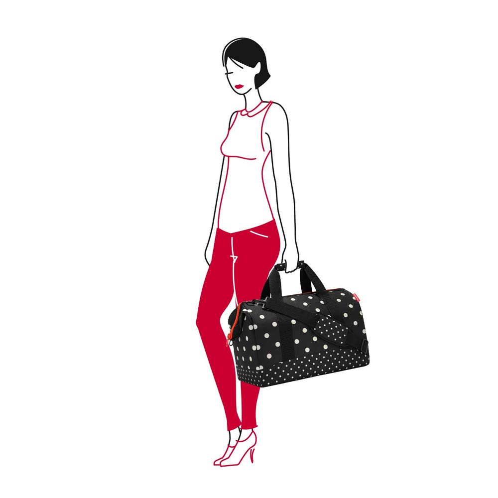 reisenthel-allrounder-l-reise-set-mit-toiletbag-xl-waschtasche-mixed-dots-2-teil image 4