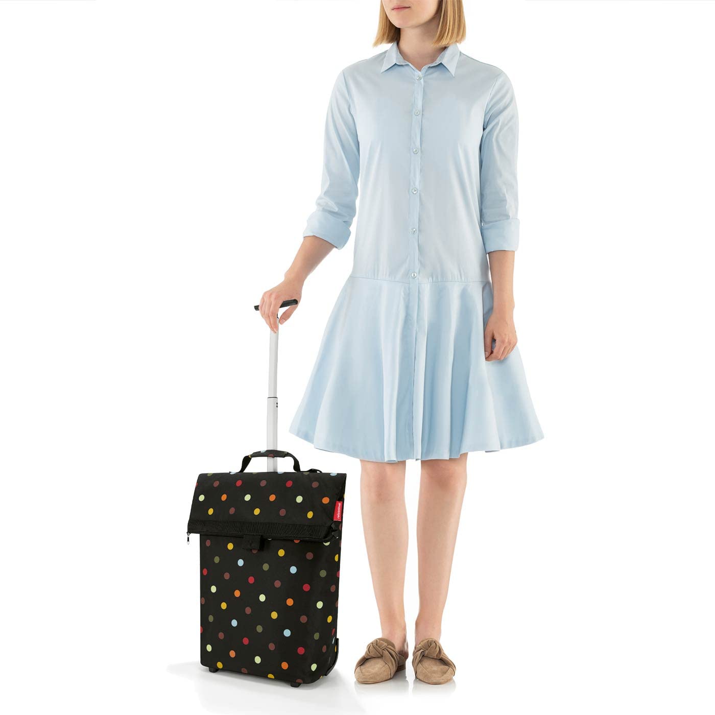 reisenthel-trolley-m-dots-43-liter-shopping-trolley-mit-teleskopstange-rollen-un image 5