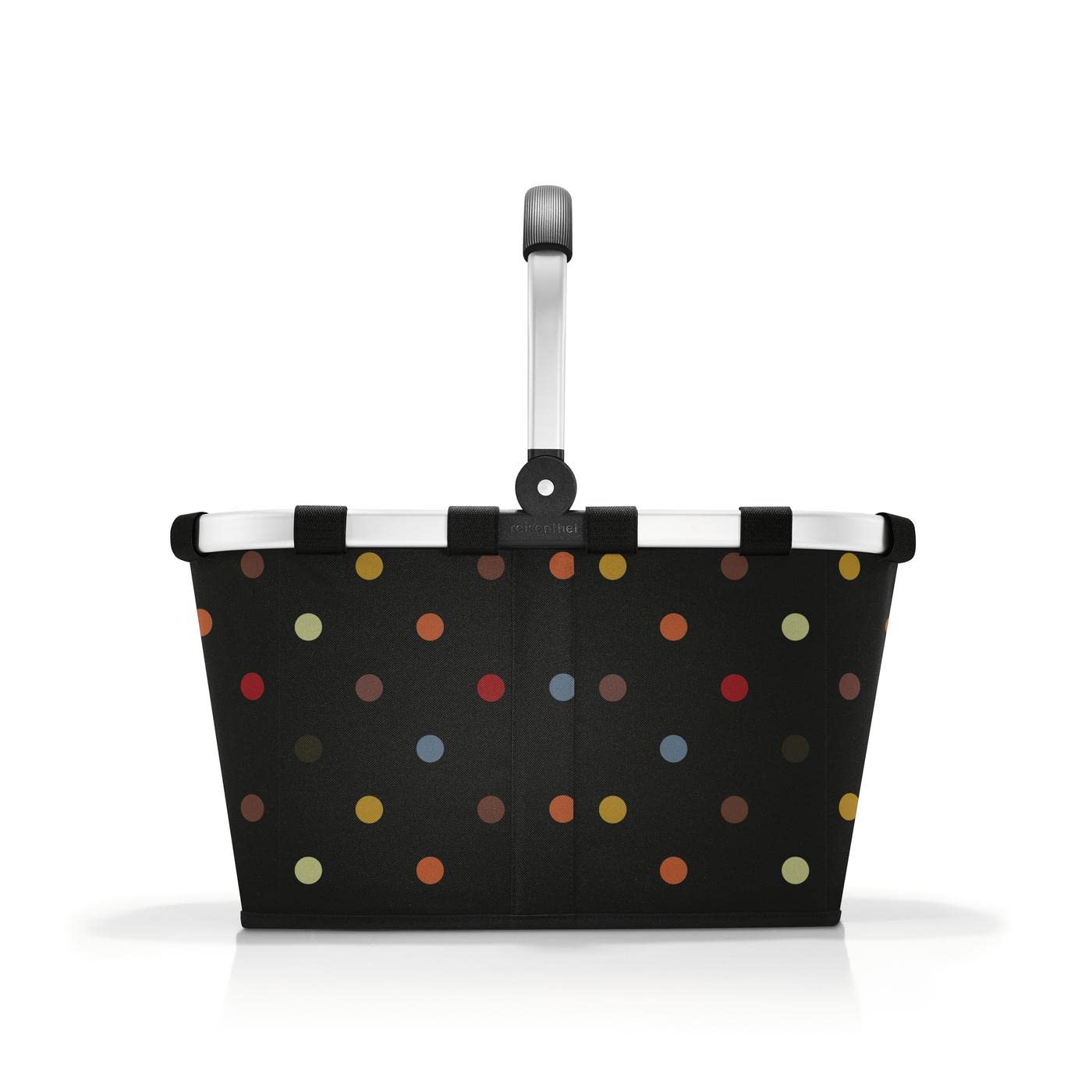 reisenthel-carrybag-einkaufskorb-dots-22-l-aluminiumrahmen-wasserabweisend image 1