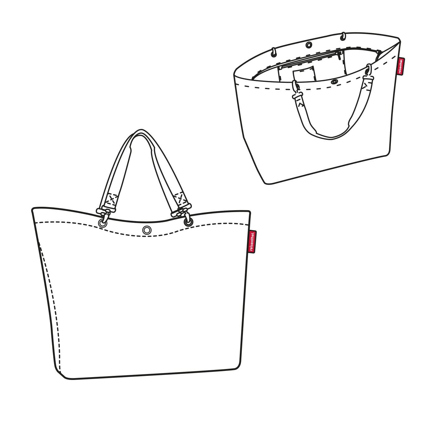 reisenthel-shopper-xl-ger-umige-shopping-bag-handtasche-wasserabweisend image 7