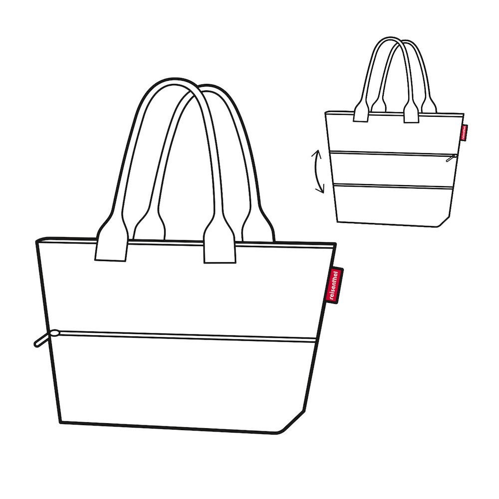 reisenthel-shopper-e1-mixed-dots-erweiterbare-einkaufstasche-12-auf-18-l-mit-uml image 4