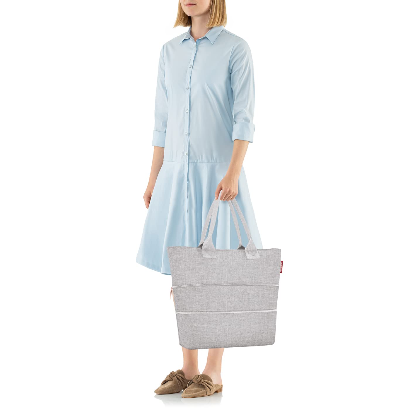 reisenthel-shopper-e1-gro-raum-einkaufstasche-erweiterbares-volumen-verschlie-ba image 2