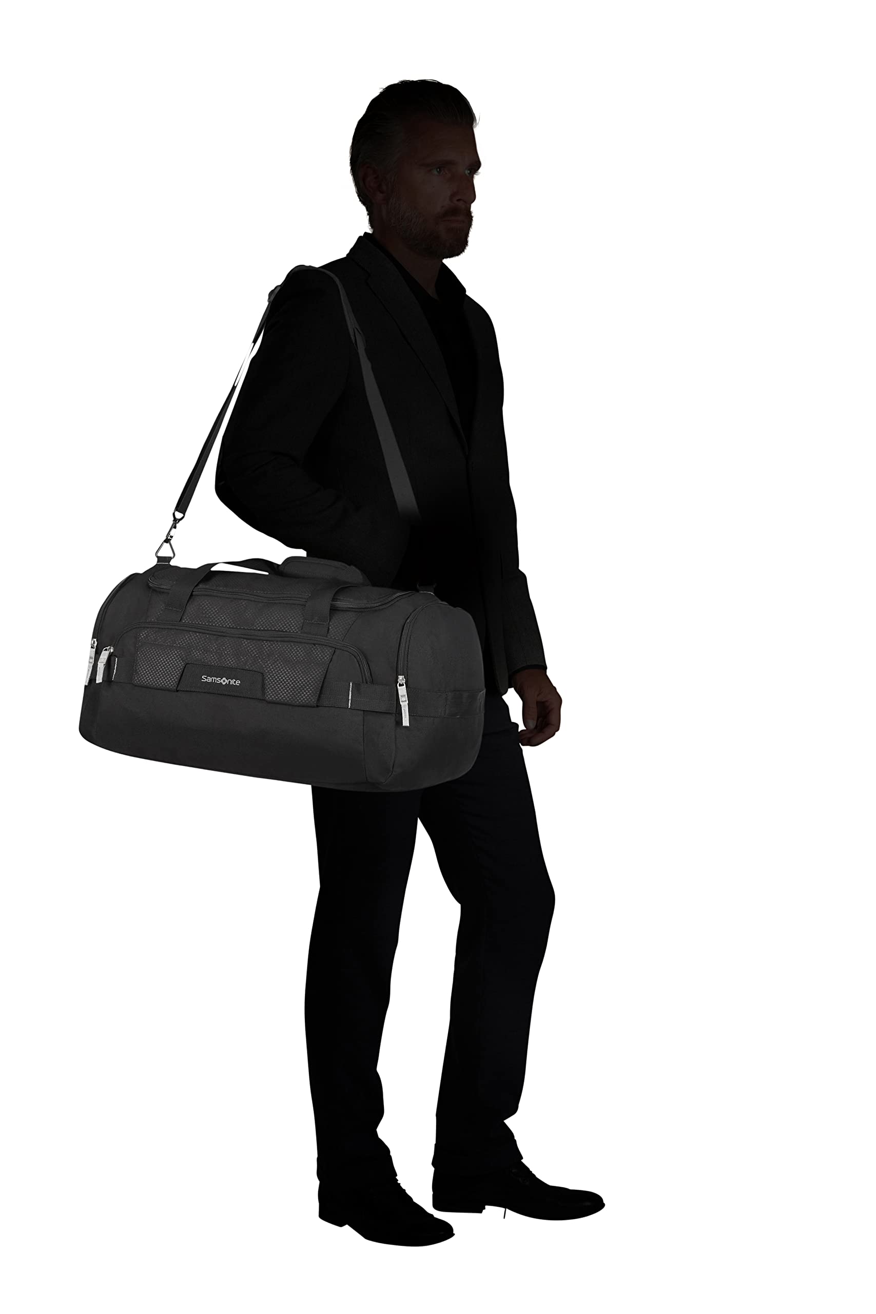 samsonite-sonora-reisetasche-s-55-cm-59-5-liter-schwarz-recyclex-rpet-multi-grif image 8