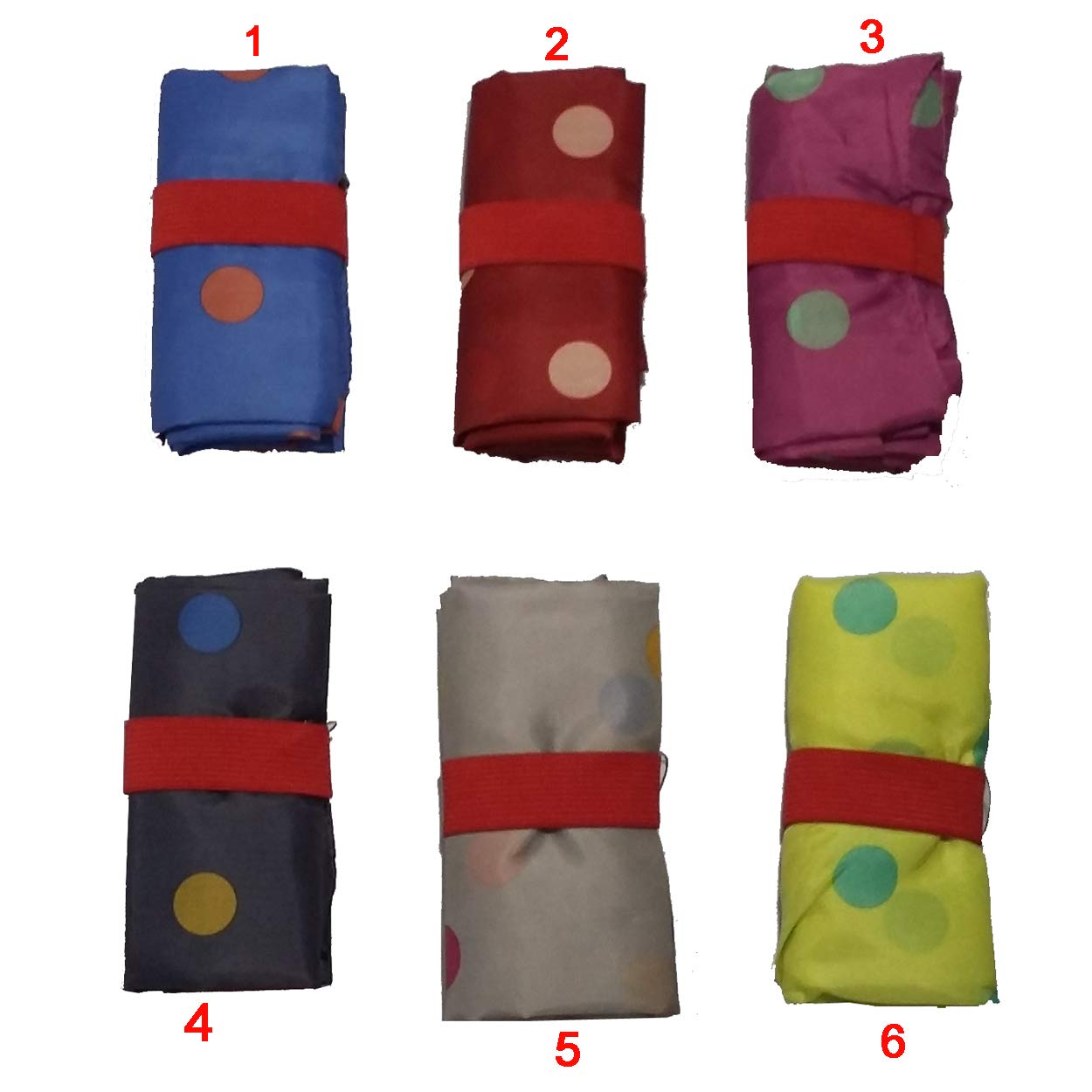 reisenthel-mini-maxi-shopper-dots-faltbare-einkaufstasche-15-l-mit-extralangen-h image 8