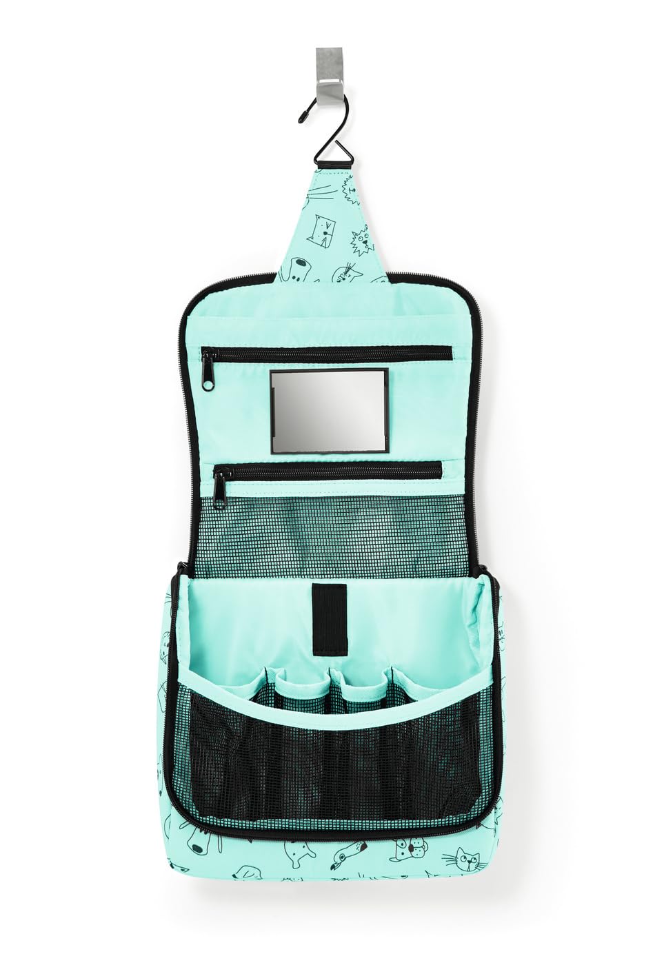 reisenthel-toiletbag-kulturbeutel-aufklappbar-mit-aufh-ngehaken-wasserabweisende image 2