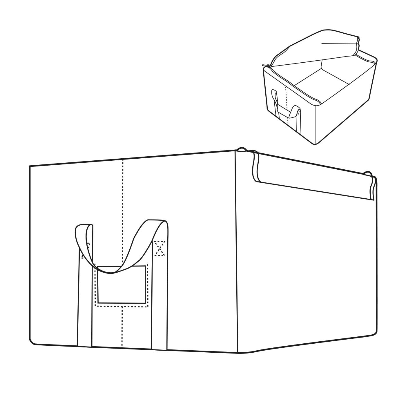 reisenthel-storagebox-m-aufbewahrungsbox-30-l-40-x-23-x-31-cm-formstabil-grau image 5