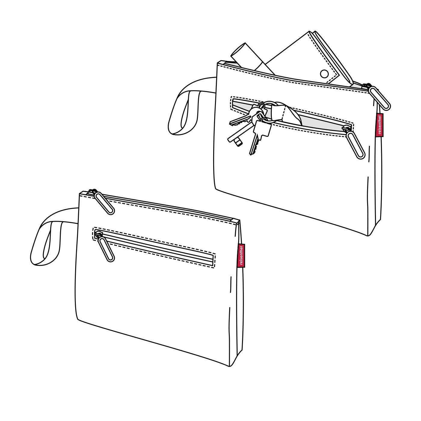 reisenthel-case-1-kosmetikt-schchen-24-cm-kult-etui-als-kosmetiktasche-federmapp image 2