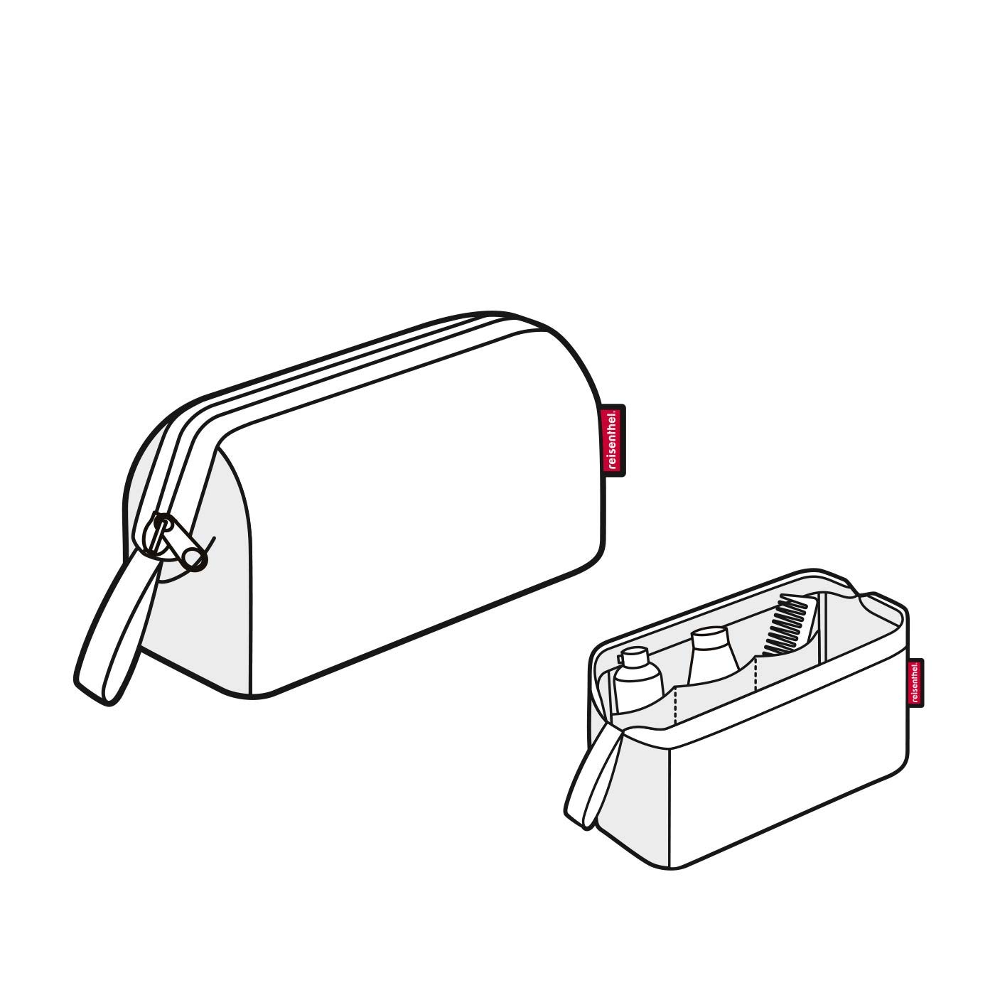 reisenthel-travelcosmetic-kulturtasche-26-x-18-x-13-5-cm-4-l-beschichtetes-canva image 6
