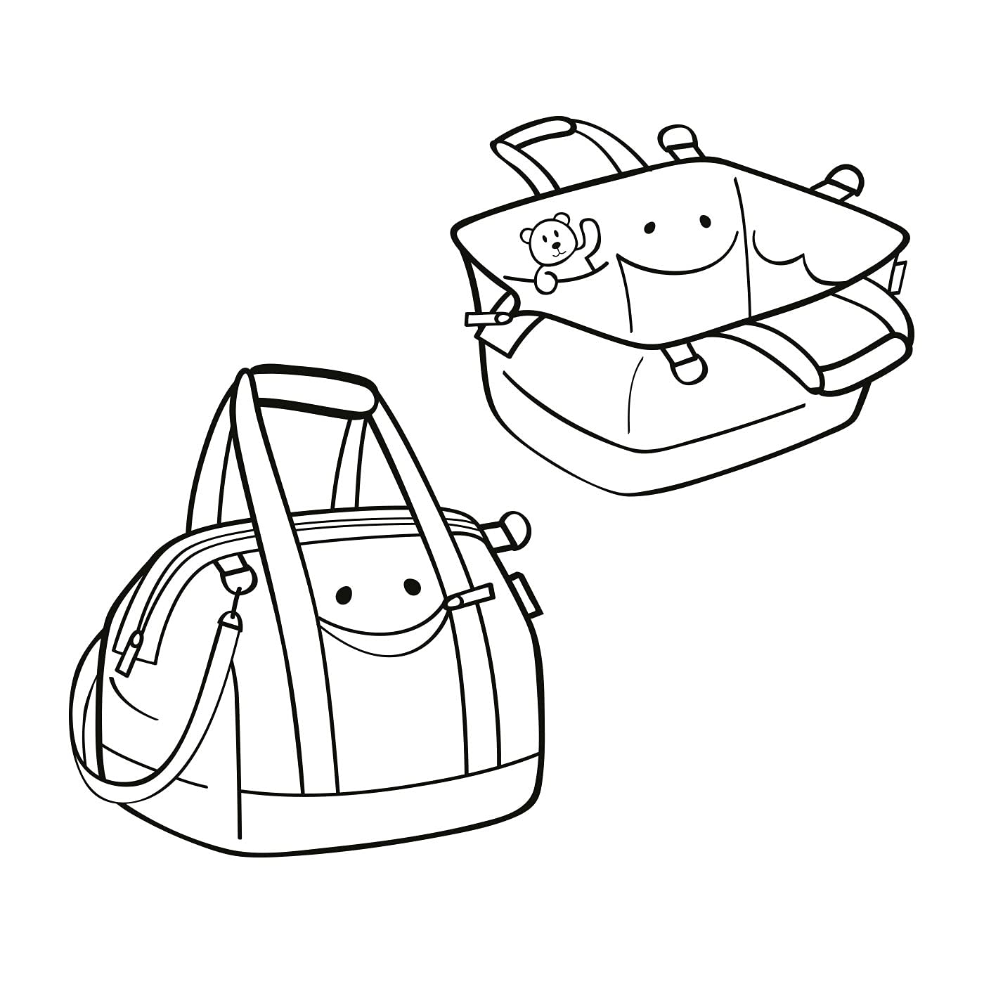 reisenthel-allrounder-m-kids-cats-and-dogs-rose-18-liter-kinderreisetasche-mit-s image 8