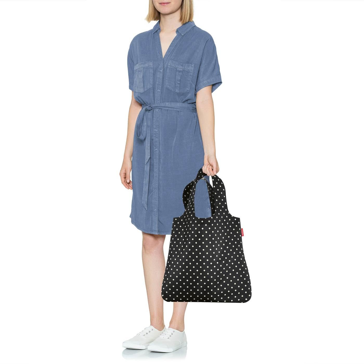 reisenthel-mini-maxi-shopper-at7051-mixed-dots-faltbarer-einkaufsbeutel-mit-15-l image 2
