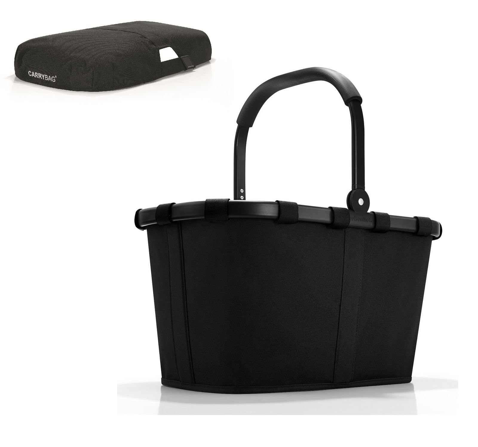 reisenthel-carrybag-set-einkaufskorb-bk-passendes-cover-bp-22-l-polyester-alumin image 6