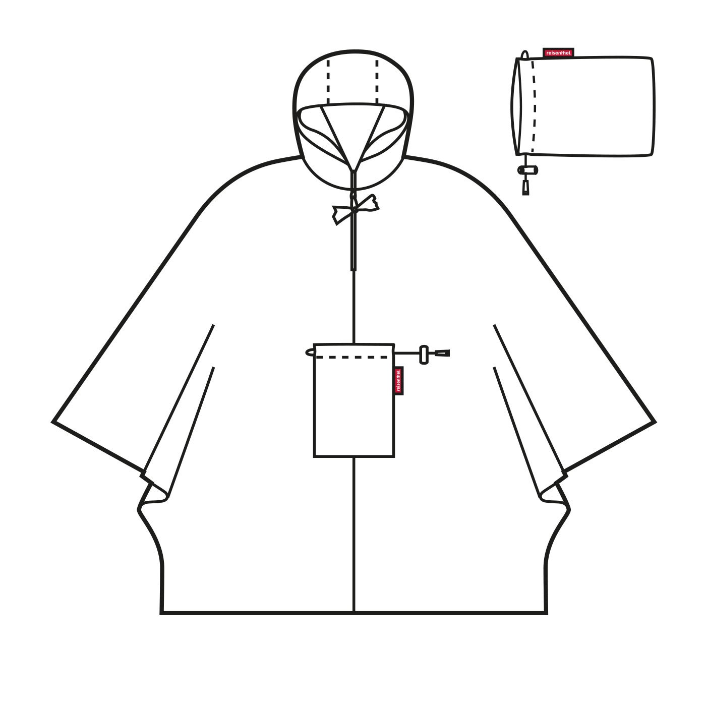 reisenthel-mini-maxi-poncho-ultraleichter-regenschutz-verpackbar-in-etui image 4