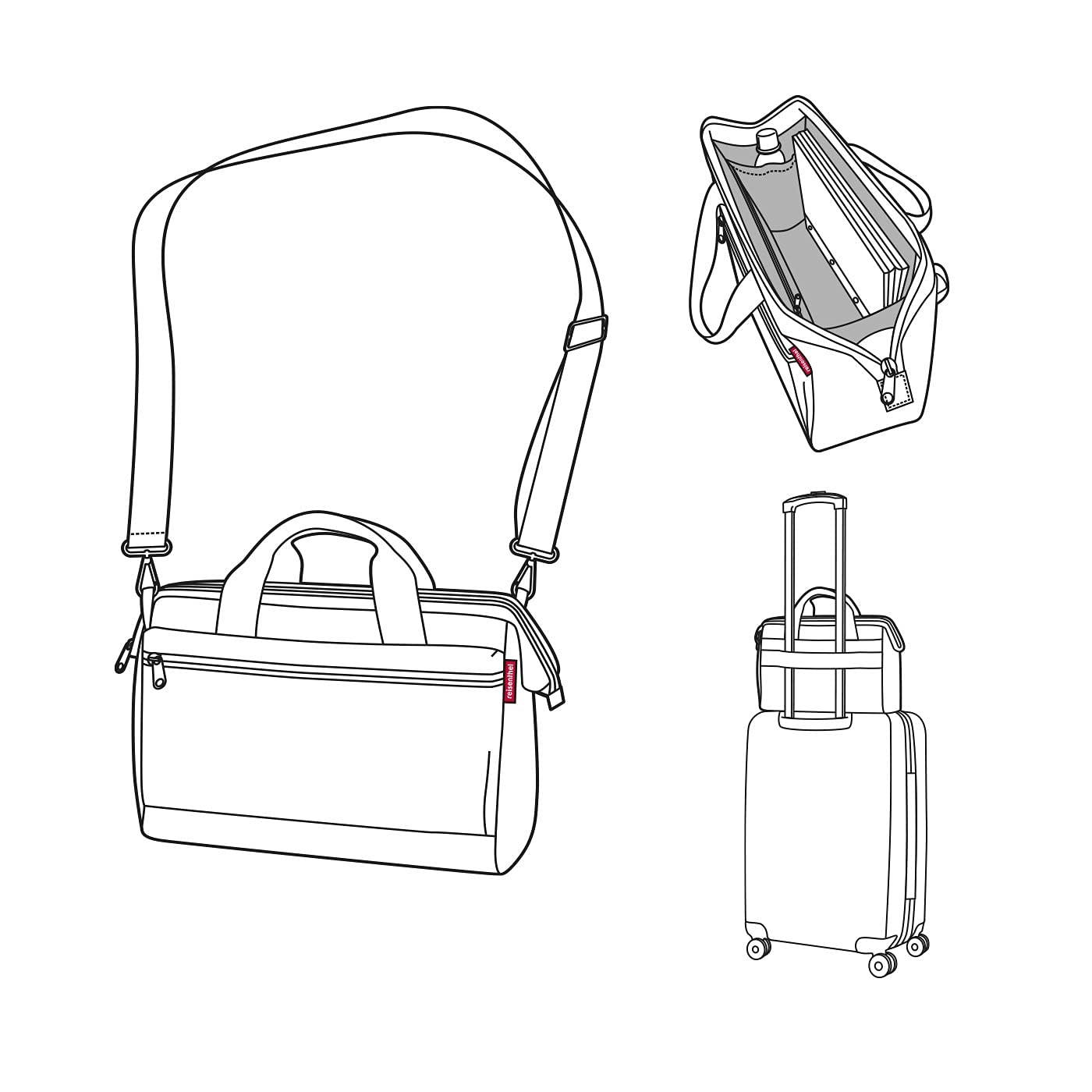 reisenthel-allrounder-s-pocket-doktortasche-reise-arbeits-und-freizeittasche-mit image 8