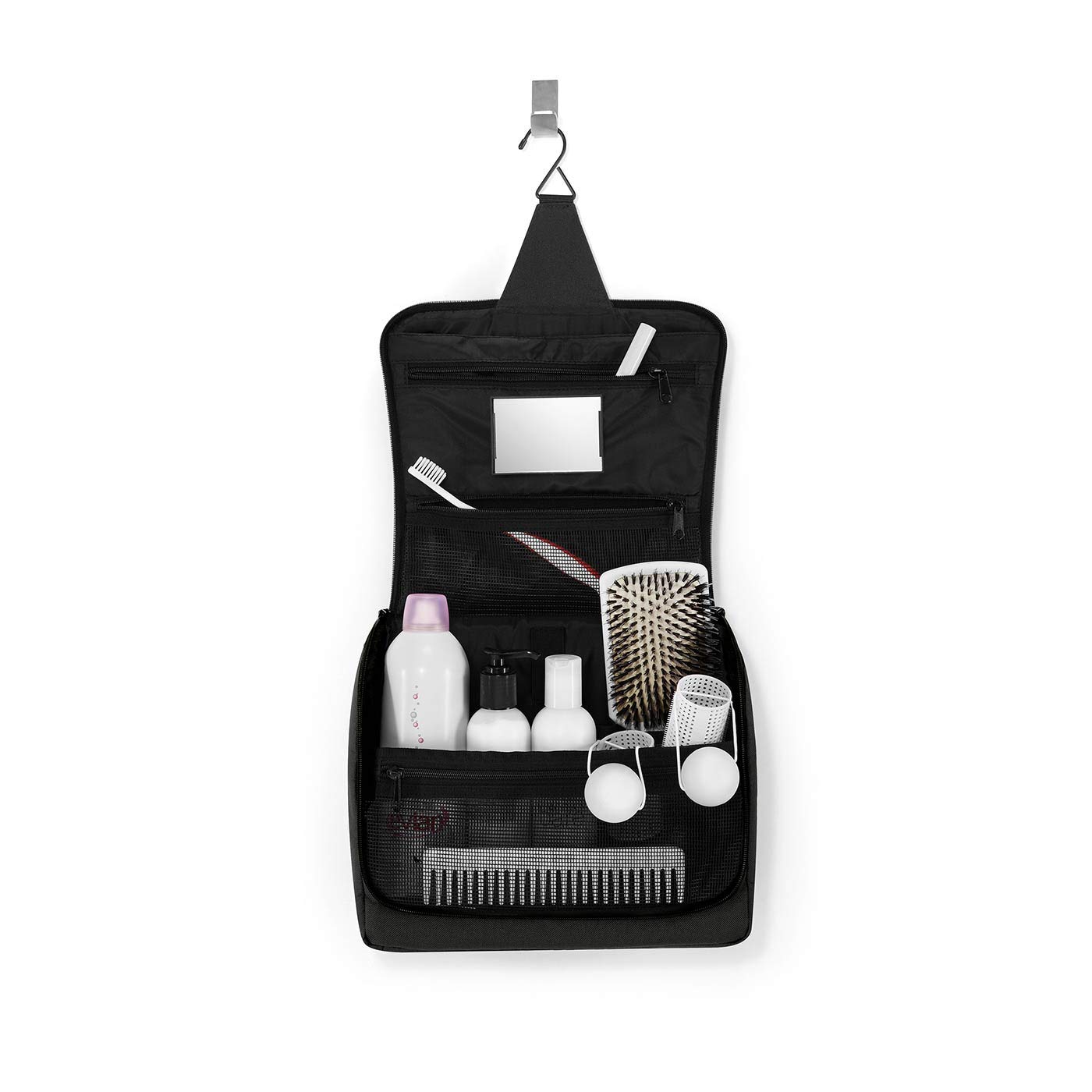 reisenthel-toiletbag-xl-kulturtasche-mit-haken-28-cm-gro-es-hauptfach-mit-organi image 2