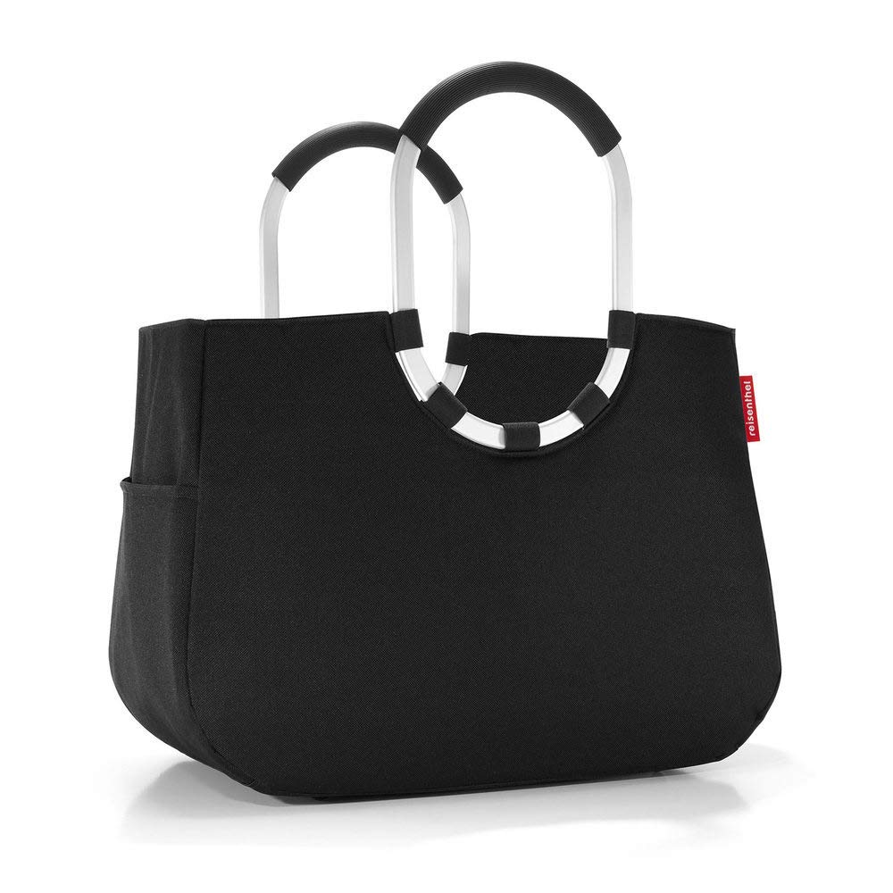 reisenthel-loopshopper-l-in-rhombus-black-stabiler-shopper-mit-rundgriff-aus-rec image 7