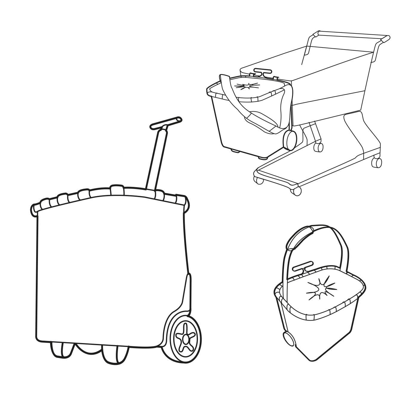 reisenthel-carrycruiser-einkaufstrolley-40-l-20-kg-belastbar-aluminiumrahmen-sch image 7