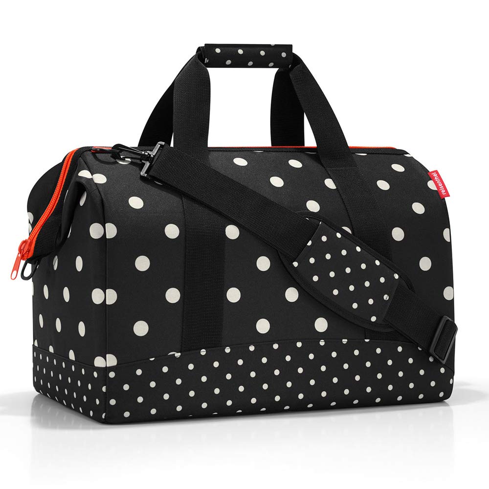 reisenthel-allrounder-l-reise-set-mit-toiletbag-xl-waschtasche-mixed-dots-2-teil image 2