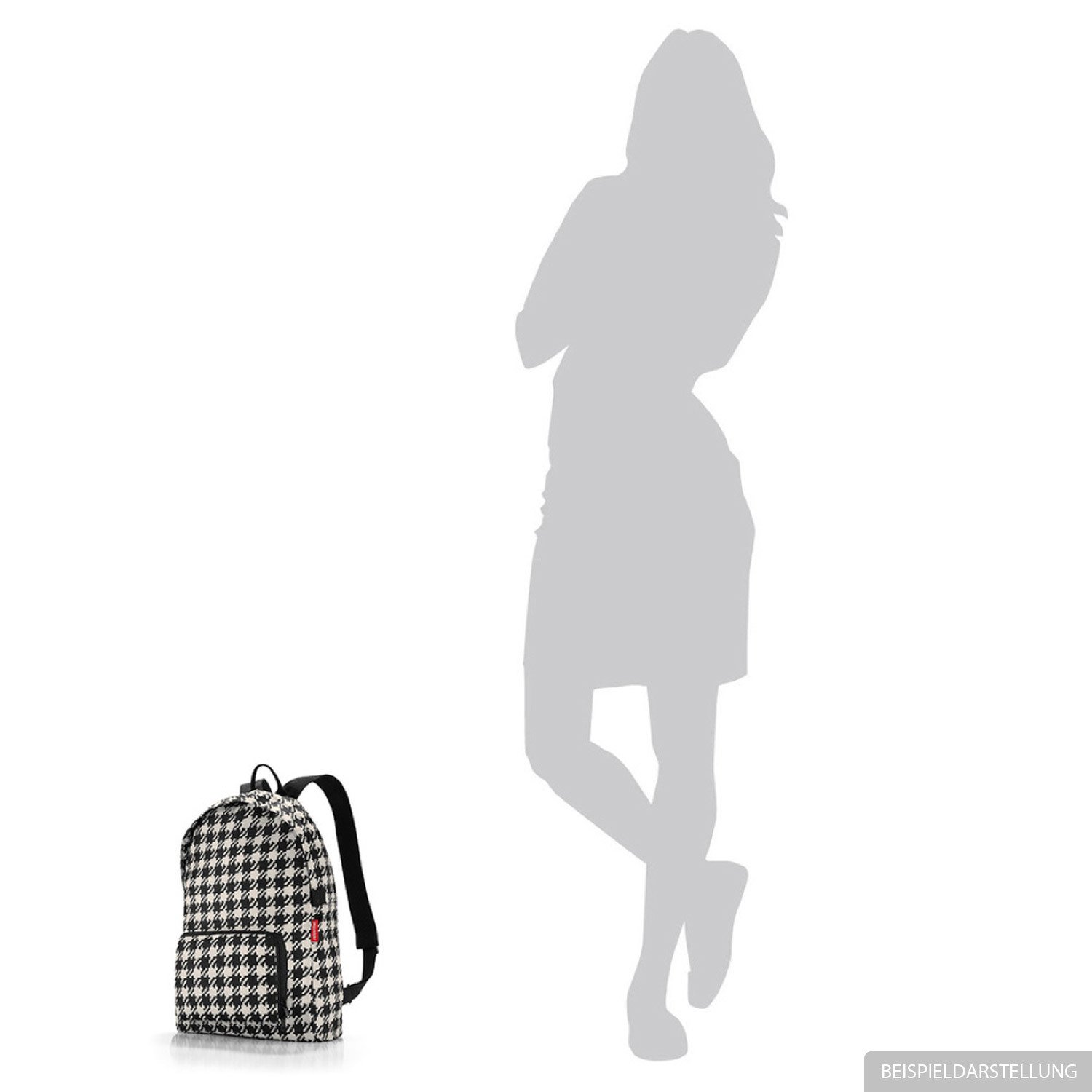 reisenthel-mini-maxi-rucksack-ap6034-bunt-funky-dots-faltbarer-daypack-14-l-extr image 3