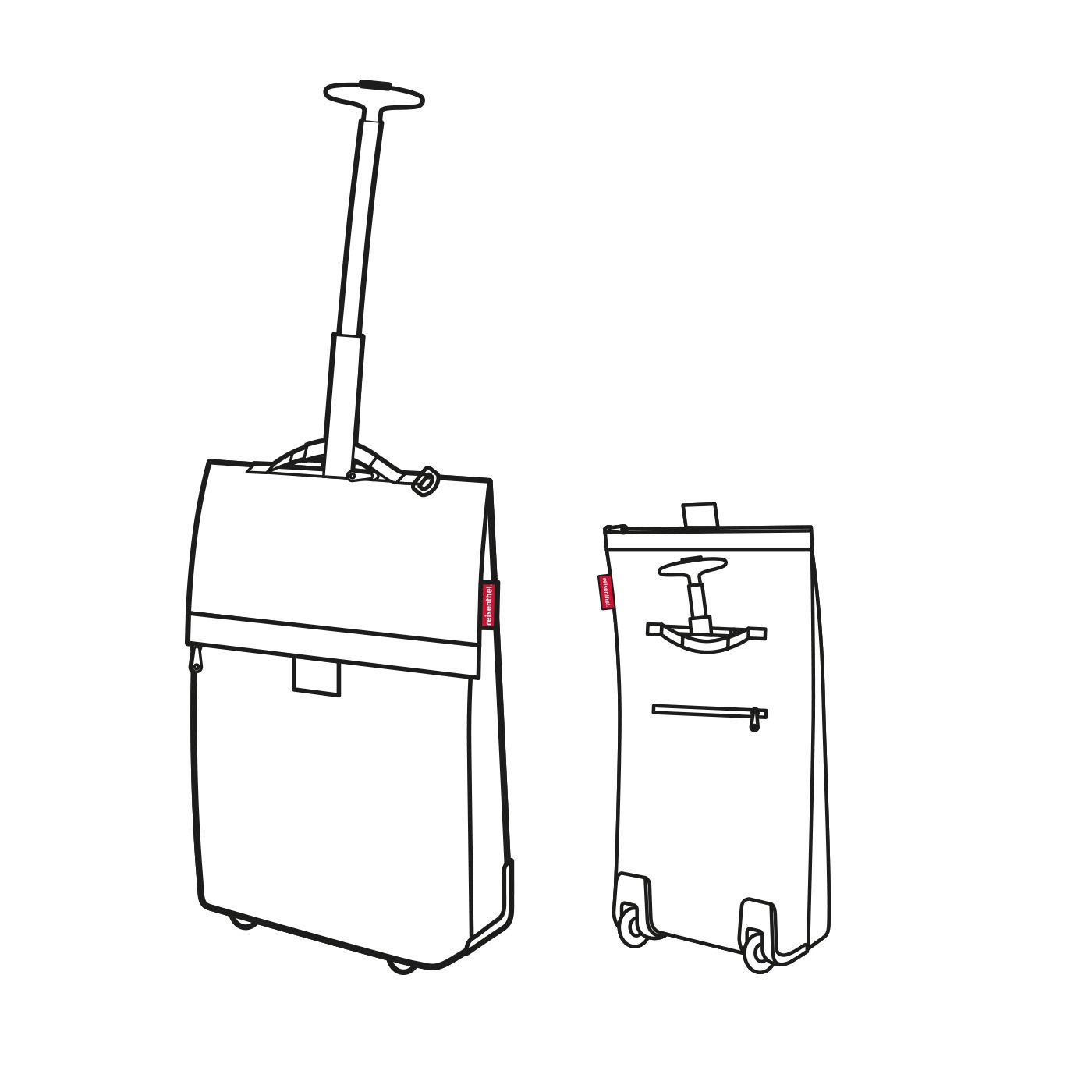 reisenthel-trolley-m-dots-43-liter-shopping-trolley-mit-teleskopstange-rollen-un image 6