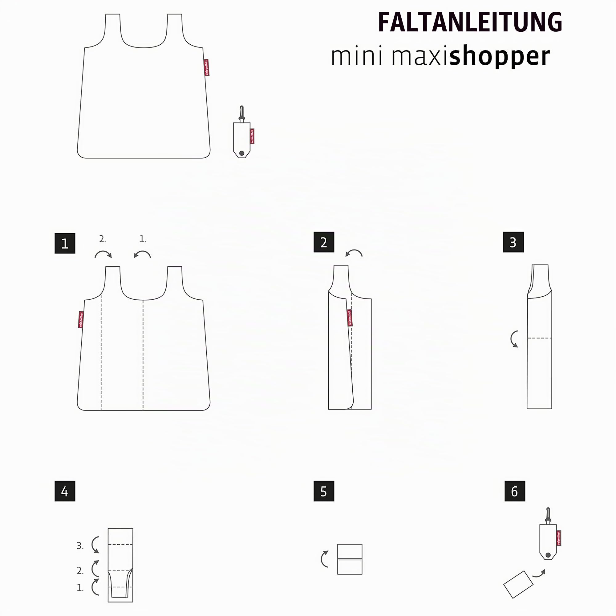 reisenthel-mini-maxi-shopper-ao7003-faltbarer-einkaufsshopper-schwarz-gro-es-vol image 5