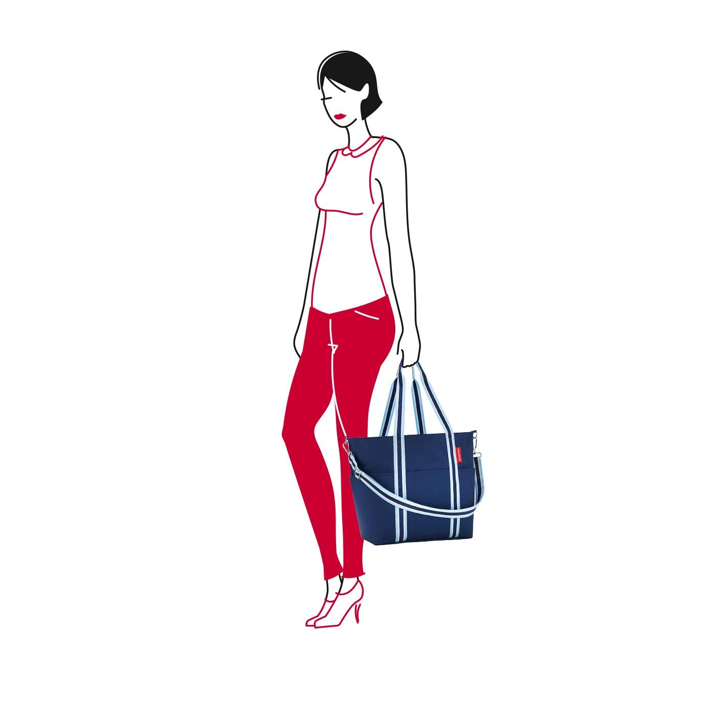 reisenthel-baby-organizer-wickeltasche-mit-kinderwagenbefestigung-und-wickelaufl image 6