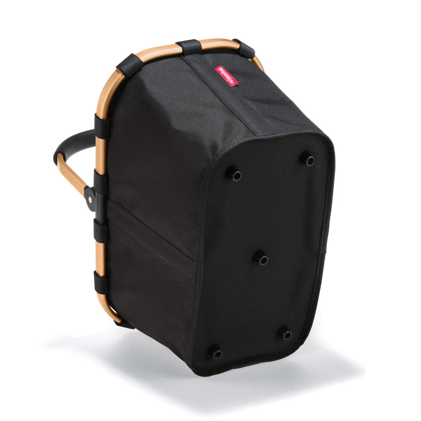 reisenthel-carrybag-frame-einkaufskorb-mit-aluminiumrahmen-einrastb-gel-gold-bla image 6