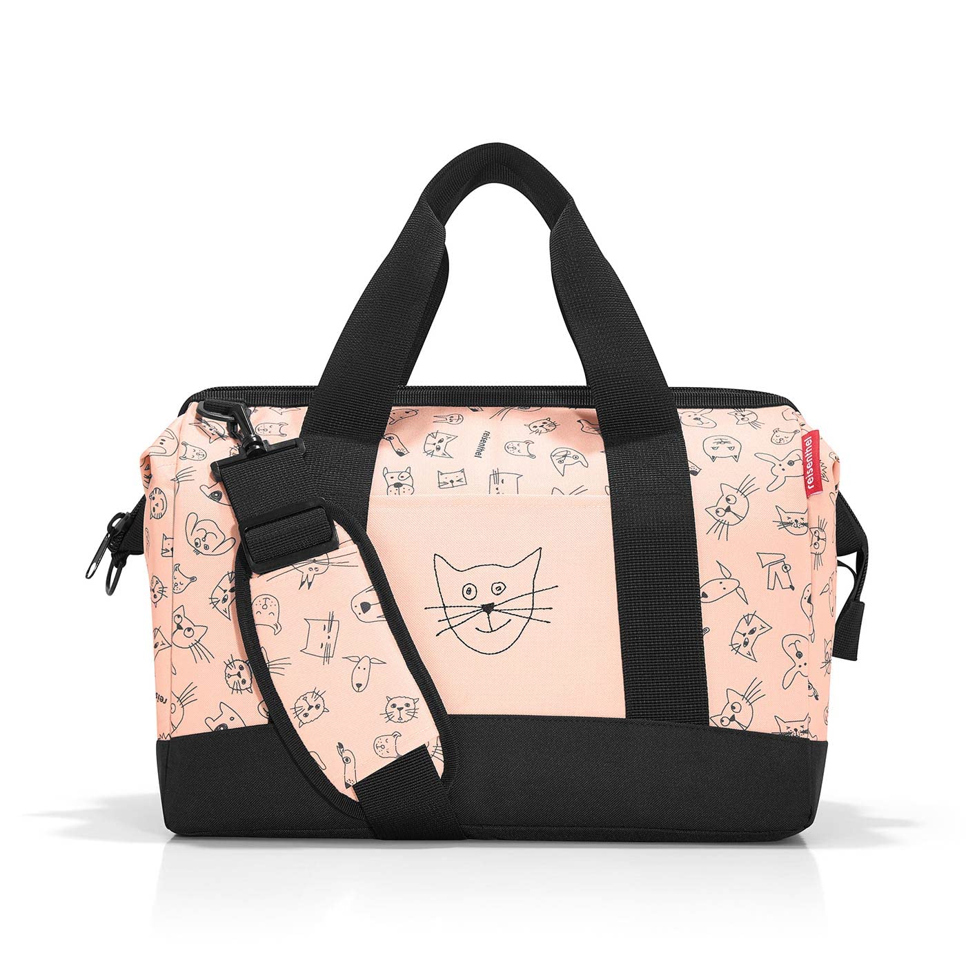 reisenthel-allrounder-m-kids-cats-and-dogs-rose-18-liter-kinderreisetasche-mit-s image 4