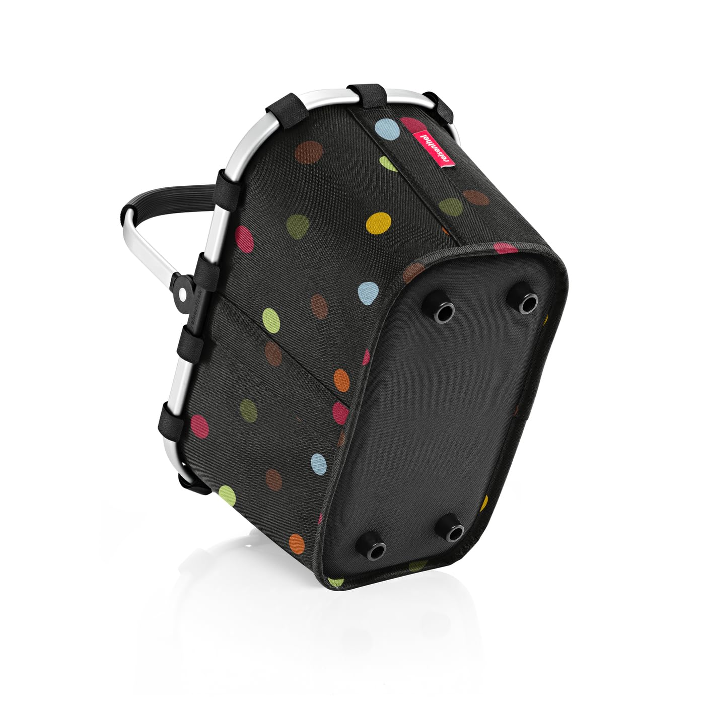 reisenthel-carrybag-xs-mixed-dots-kleiner-einkaufskorb-mit-aluminiumrahmen-33-5- image 5