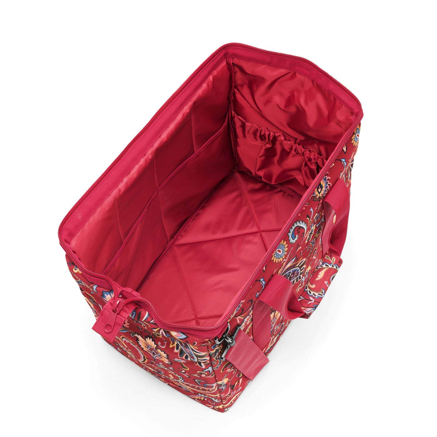 reisenthel-allrounder-l-reisetasche-set-paisley-ruby-mit-toiletbag-xl-waschtasch image 2