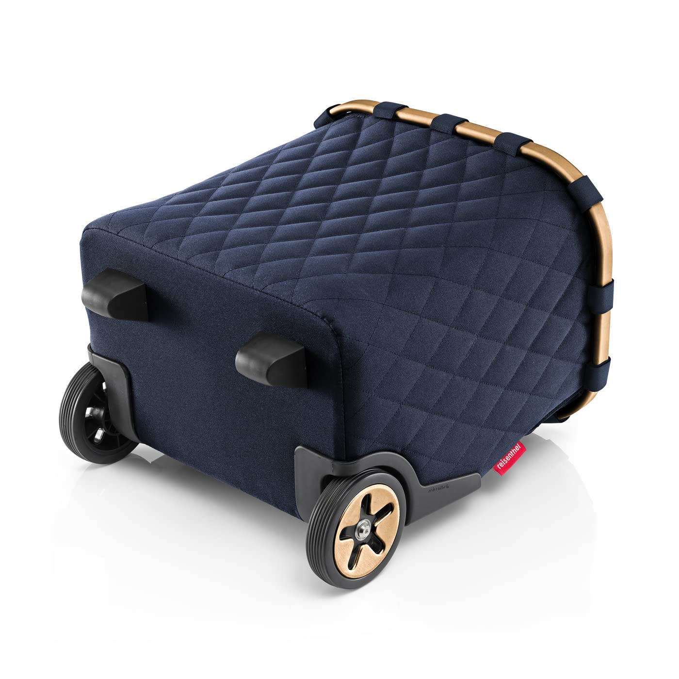 reisenthel-carrycruiser-einkaufstrolley-rhombus-midnight-gold-trolley-mit-alumin image 5
