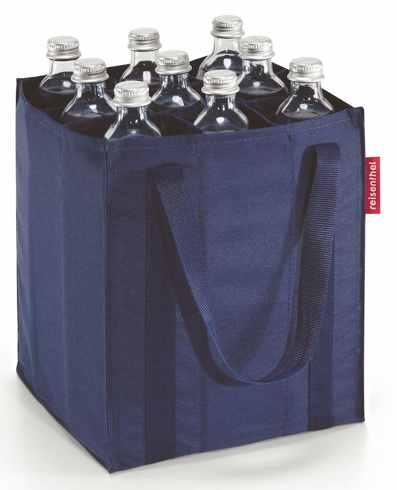 reisenthel-bottlebag-rot-flaschentasche-mit-9-f-chern-f-r-0-75-l-flaschen-wasser image 2