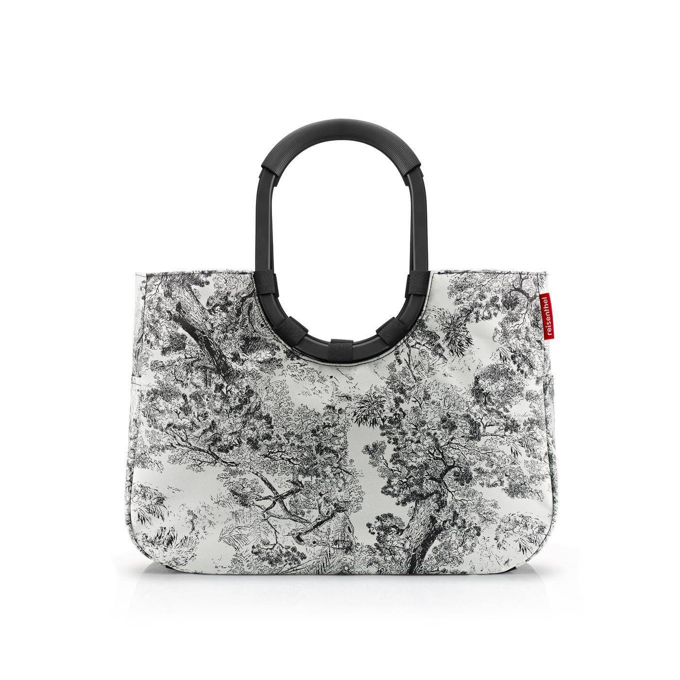 reisenthel-loopshopper-l-in-rhombus-black-stabiler-shopper-mit-rundgriff-aus-rec image 5