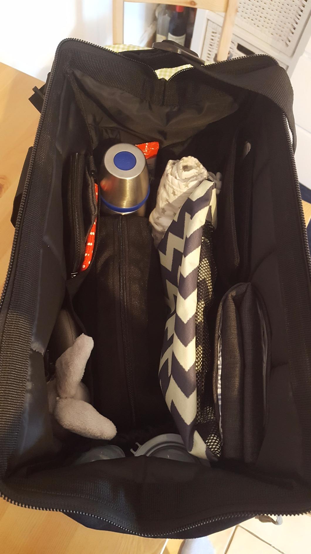 Endlich eine Tasche, die alles schluckt