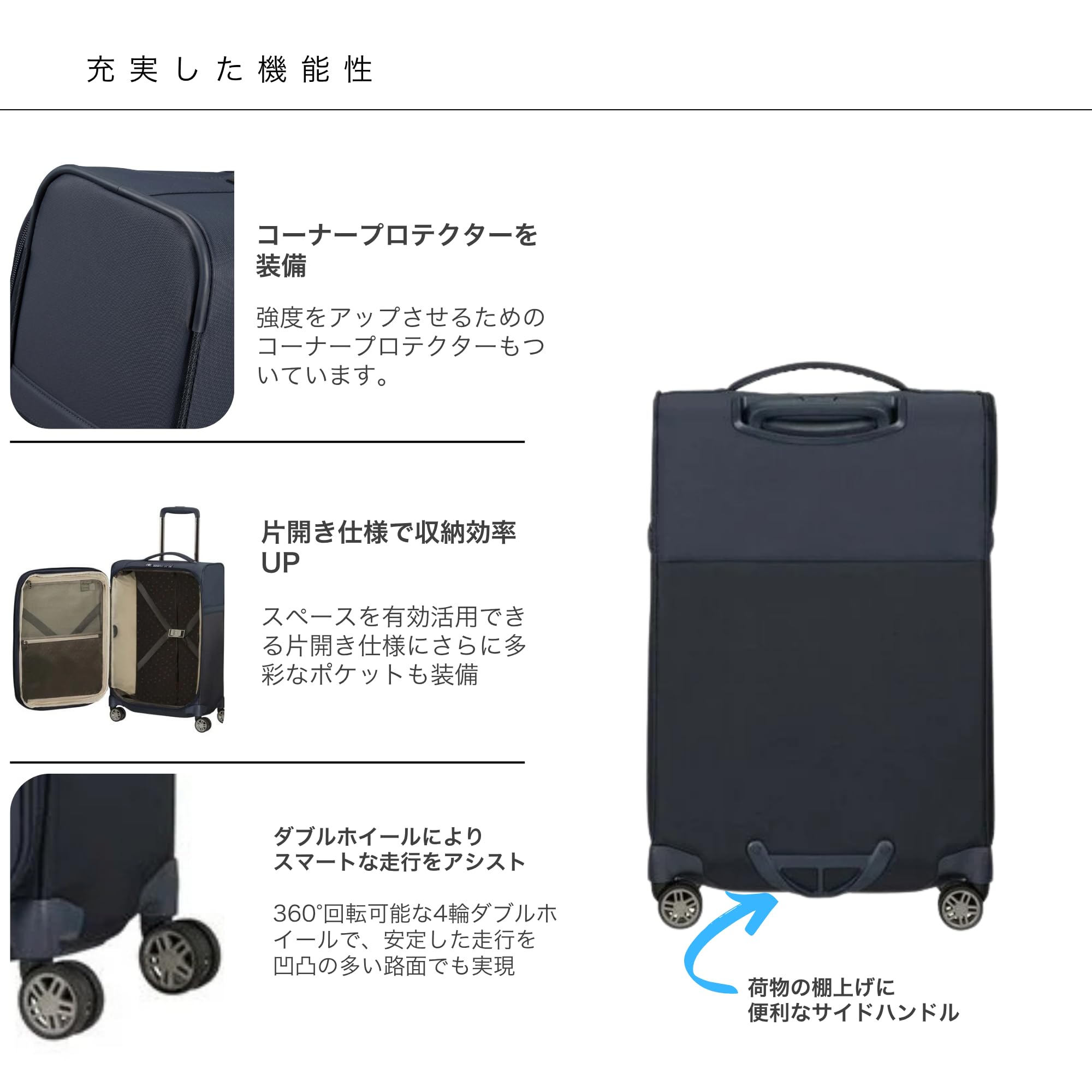samsonite-airea-spinner-s-55-cm-handgep-ck-trolley-erweiterbar-38-43-5-l-tsa-sch image 3