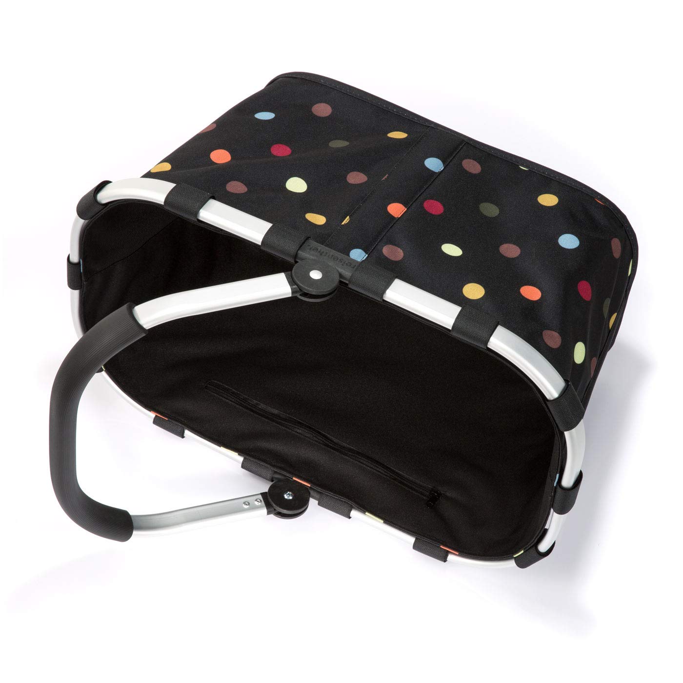 reisenthel-carrybag-einkaufskorb-dots-22-l-aluminiumrahmen-wasserabweisend image 3