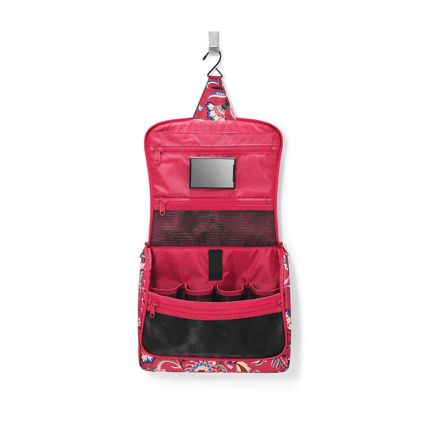 reisenthel-allrounder-l-reisetasche-set-paisley-ruby-mit-toiletbag-xl-waschtasch image 6