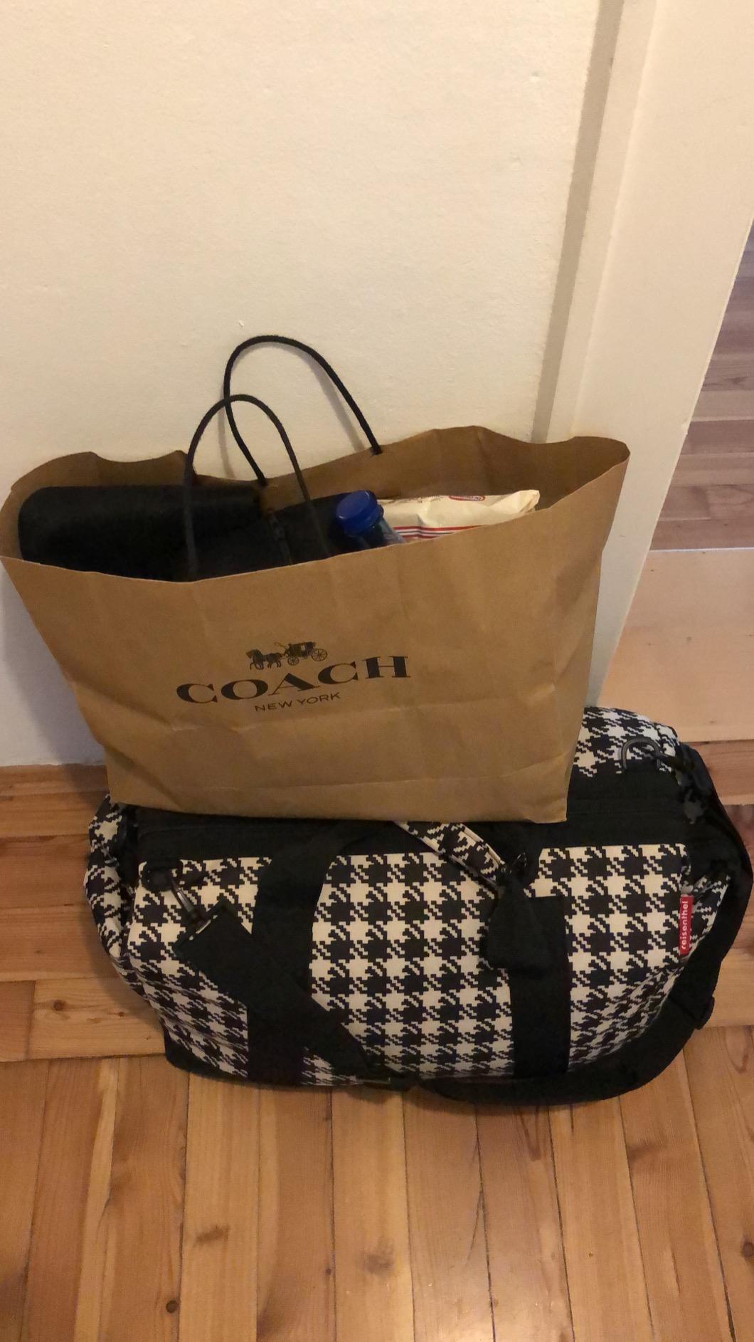 Perfektes Weekend-Bag
