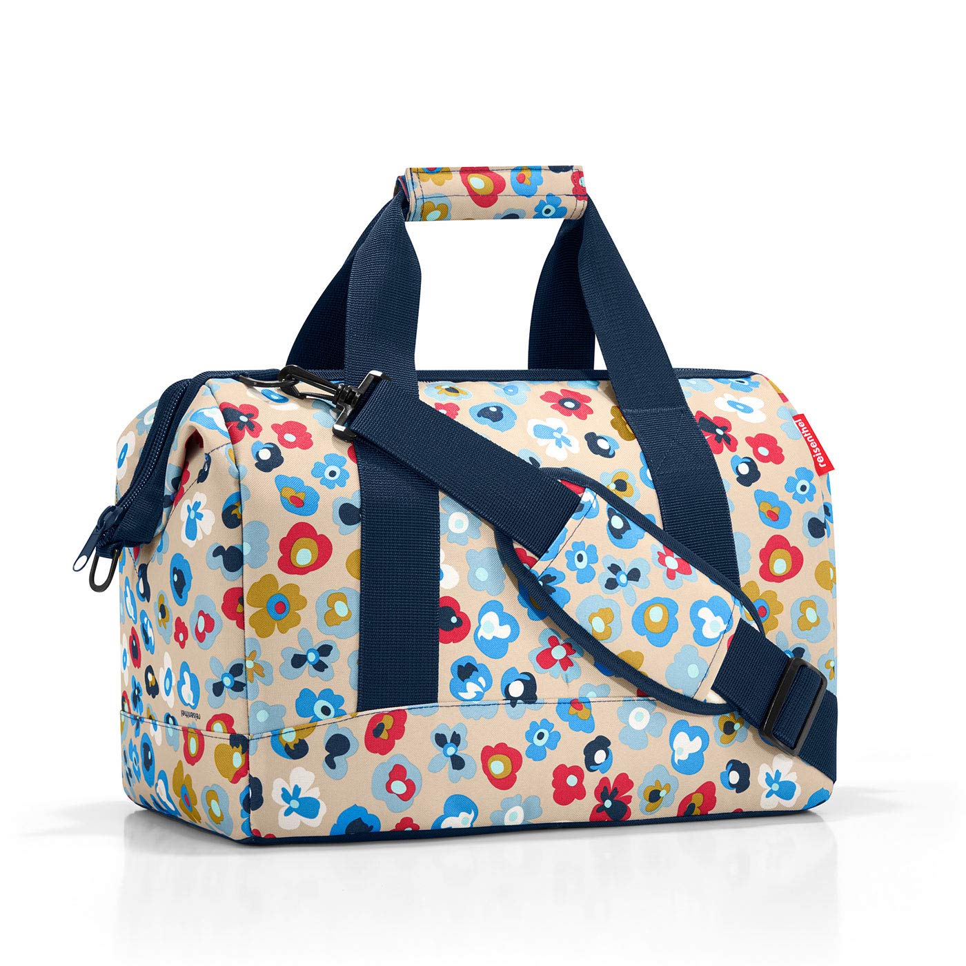 reisenthel-allrounder-m-reisetasche-millefleurs-45-l-sport-und-wochenendtasche-m image 1